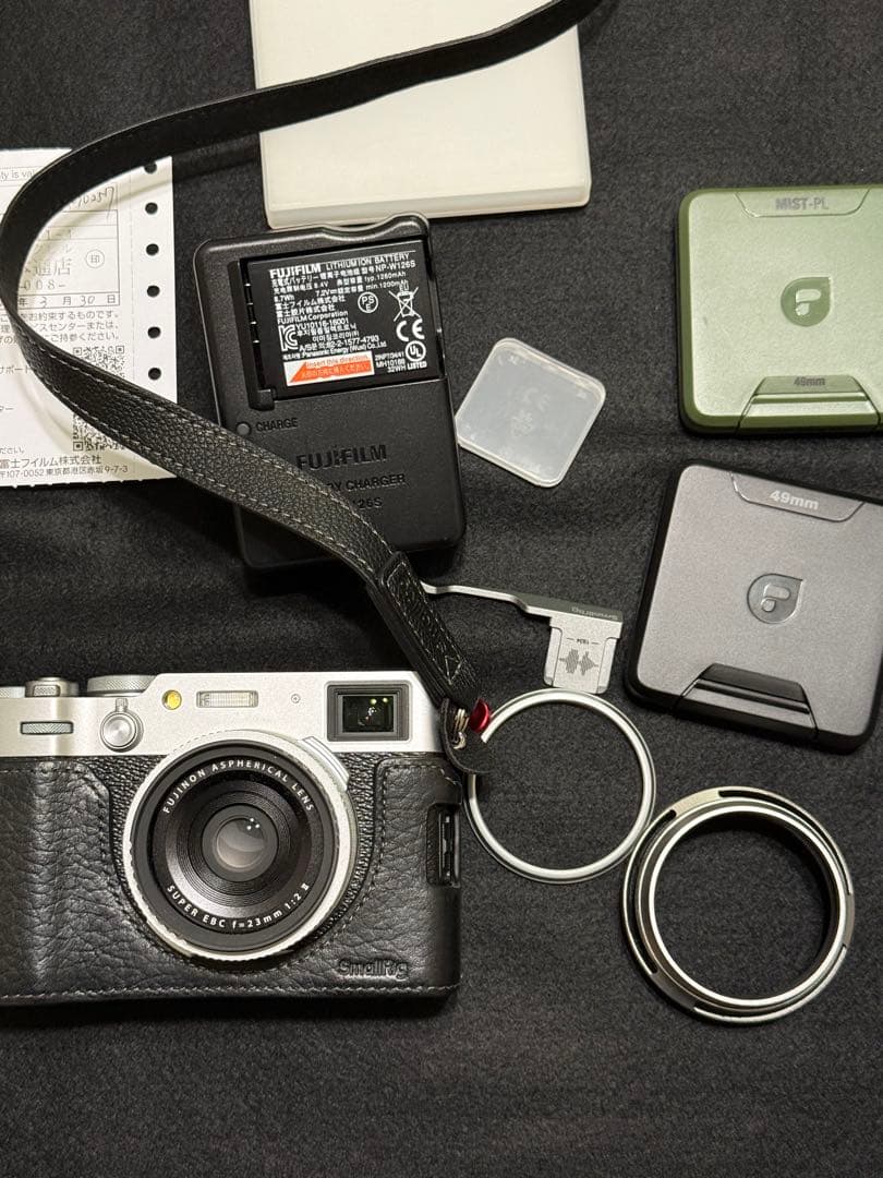 Fujifilm X100V コンパクトデジタルカメラ X100F コンパクトデジタルカメラ Xシリーズ ブラック 富士フイルム