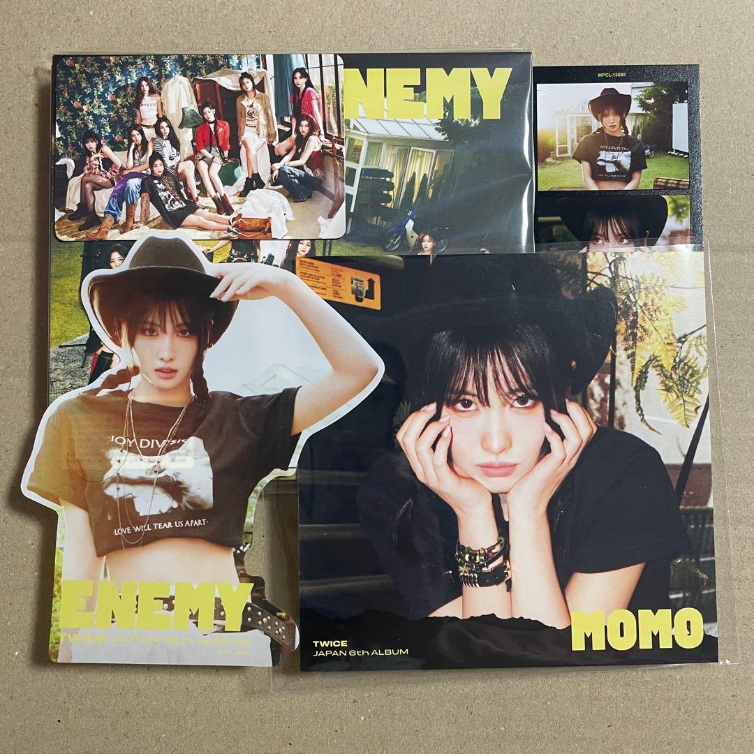 TWICE 『ENEMY』 モモ 初回限定盤B 封入 セット - メルカリ