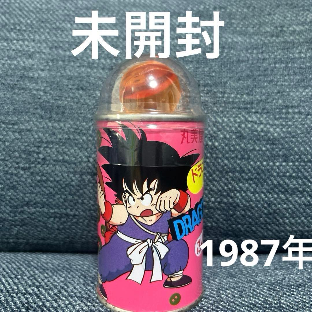 ドラゴンボール　レトロ缶　未開封　1987年　ふりかけ缶　丸美屋 レア！当時物！！新品未開封 丸美屋 ドラゴンボール ふりかけ 孫悟空