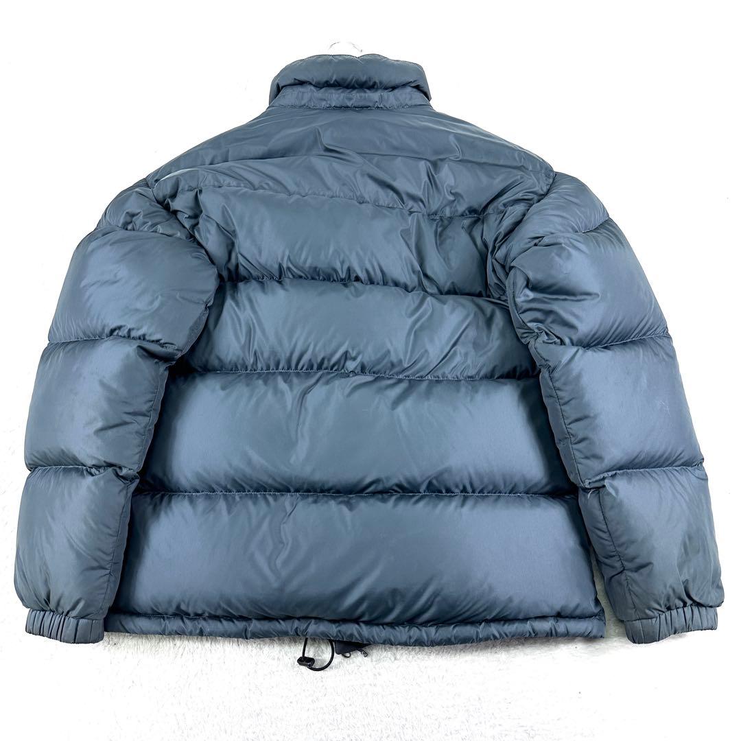 モンベル ベーシックダウンジャケット Mサイズ ネイビー系 ドロー