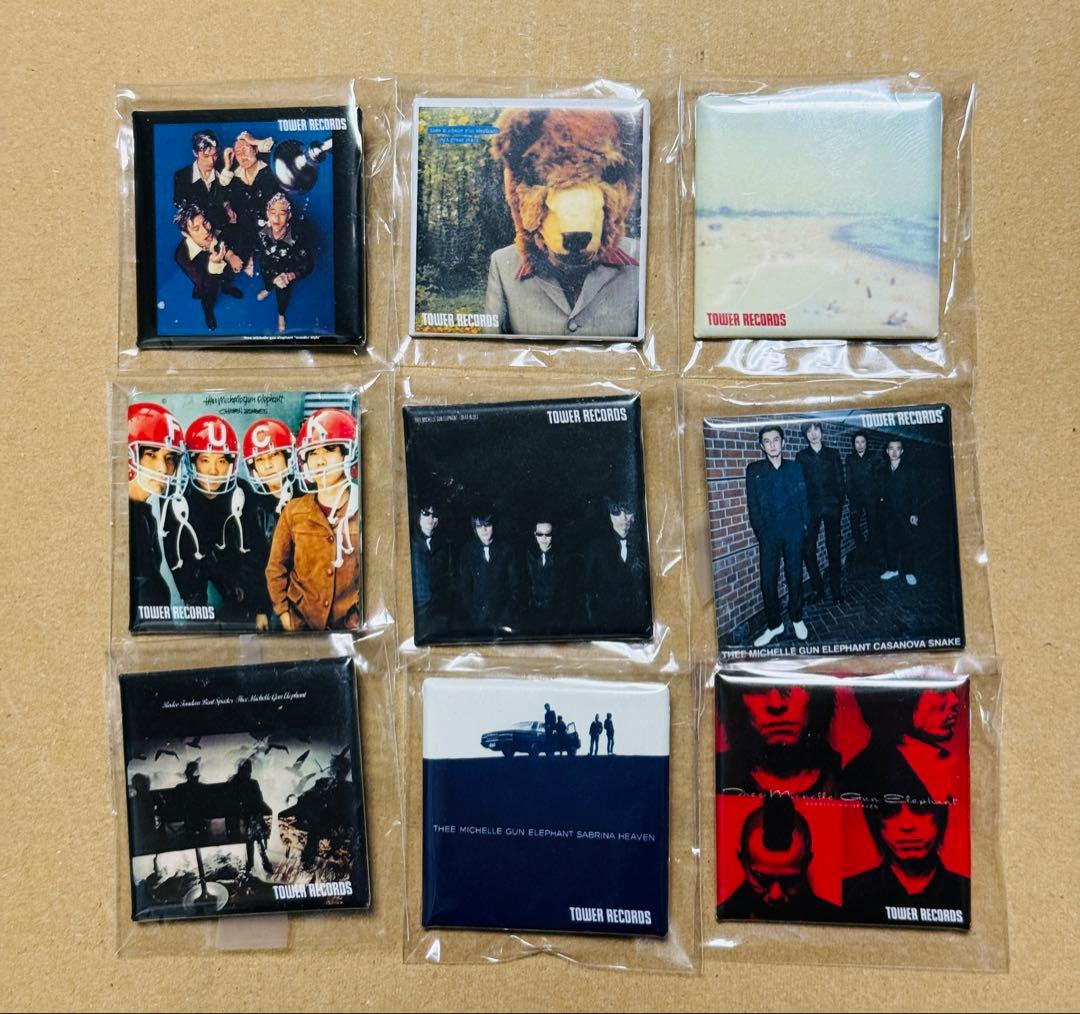 THEE MICHELLE GUN ELEPHANT タワレコ特典バッジセット - メルカリ