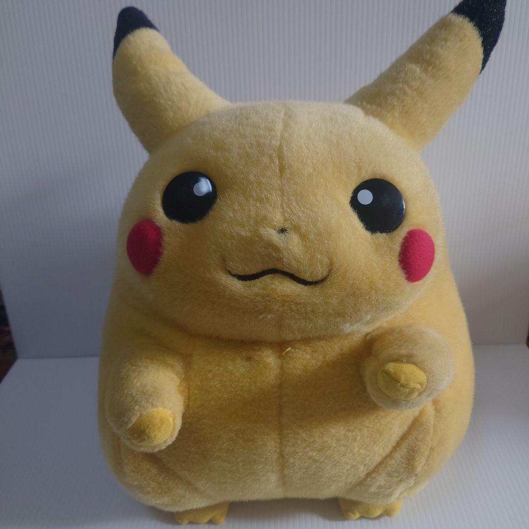 TOMY 初期 ピカチュウ ぬいぐるみ 等身大 ポケモン 初代 1/1 TOMY (トミー) キャラクターグッズ 等身大 @ ポケットモンスター