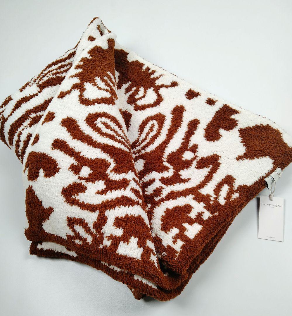 ブランケット カシウエア ダマスク チェスナッツ - メルカリ