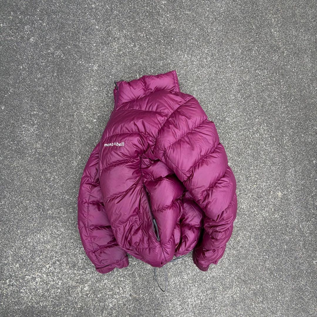 00s montbell 短丈 ライトアルパインダウンパーカ y2k テック系 - メルカリ
