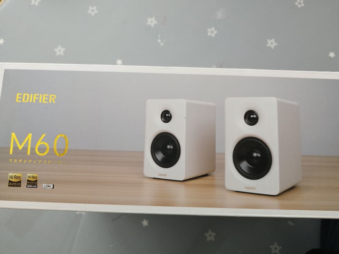 新品未開封EDIFIER M60 マルチメディアスピーカー Edifier Edifier M60 コンパクトデスクトップ2.0スピーカー 合計60W