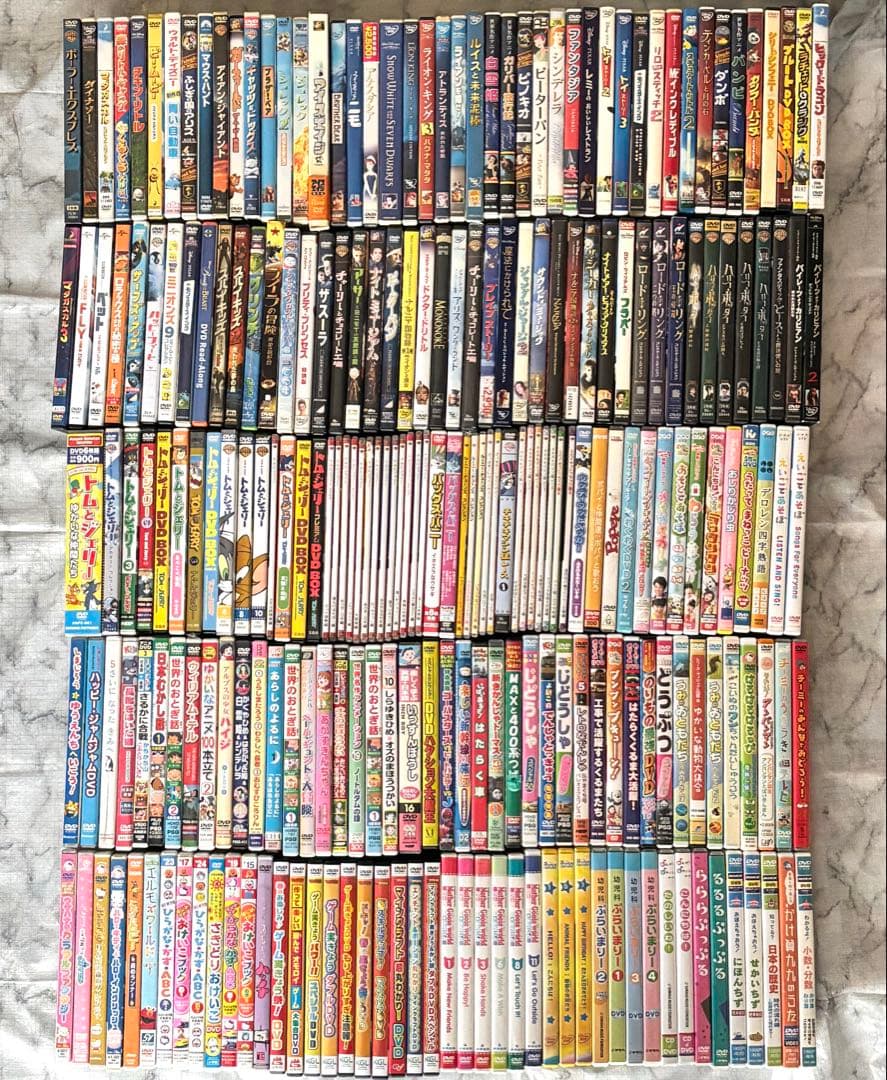 キッズ向けDVD 238作セット✨ ディズニー ピクサー ドリームワークス キッズ向けDVD 238作セット✨ ディズニー ピクサー ドリームワークス
