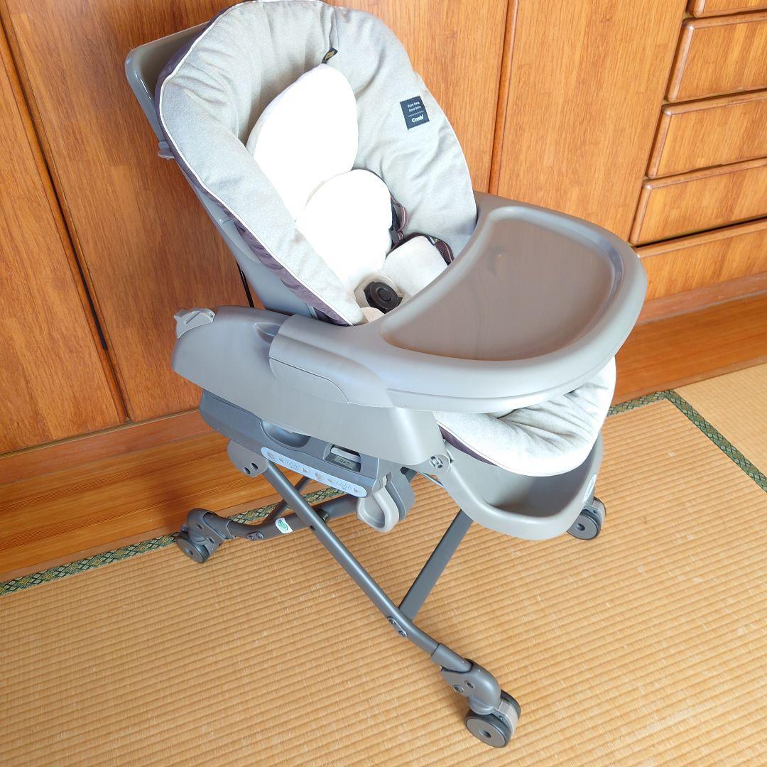 美品！コンビ ネムリラAT BEDi LONG オートスウィングロング 送料無料 コンビ ホワイトレーベル ネムリラ AUTO SWING BEDi Long ｽﾘｰﾌﾟｼｪﾙ EG