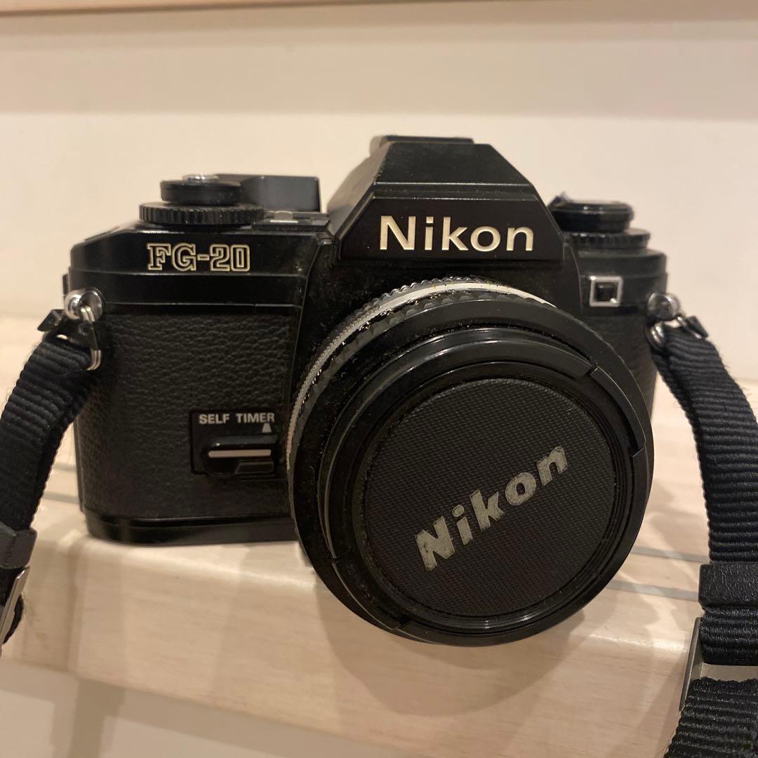 Nikon FG-20 フィルム一眼レフカメラ 動作未確認 ジャンク品 - メルカリ