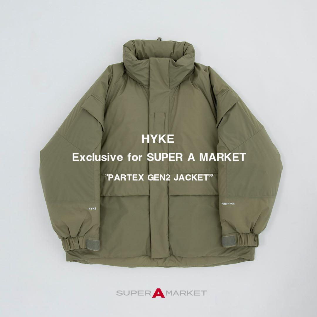 HYKE×SUPER A MARKET PERTEX GEN2 JACKE - メルカリ