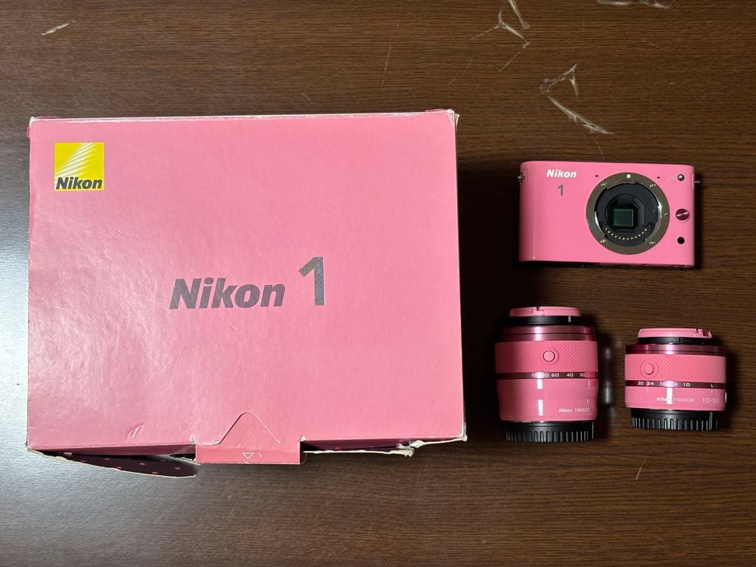 Nikon 1 J1 ダブルズーム ピンクスペシャルキット レンズ2本絞り故障 ニコン Nikon 1 J1 ダブルズームキット ピンクスペシャルキット 価格