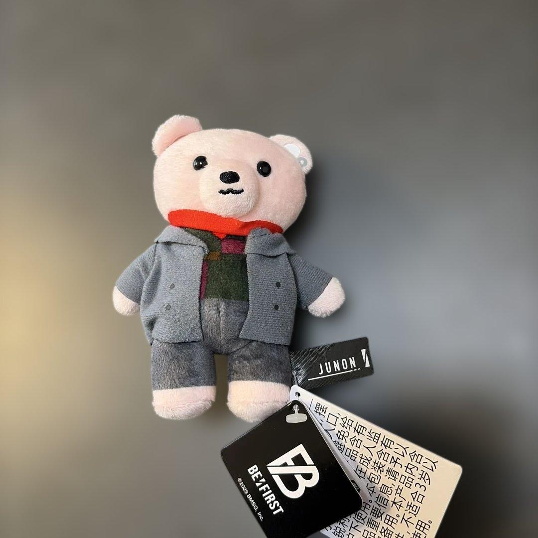 BE:FIRST ジュノン JUNON クママスコット ぬいぐるみ - メルカリ