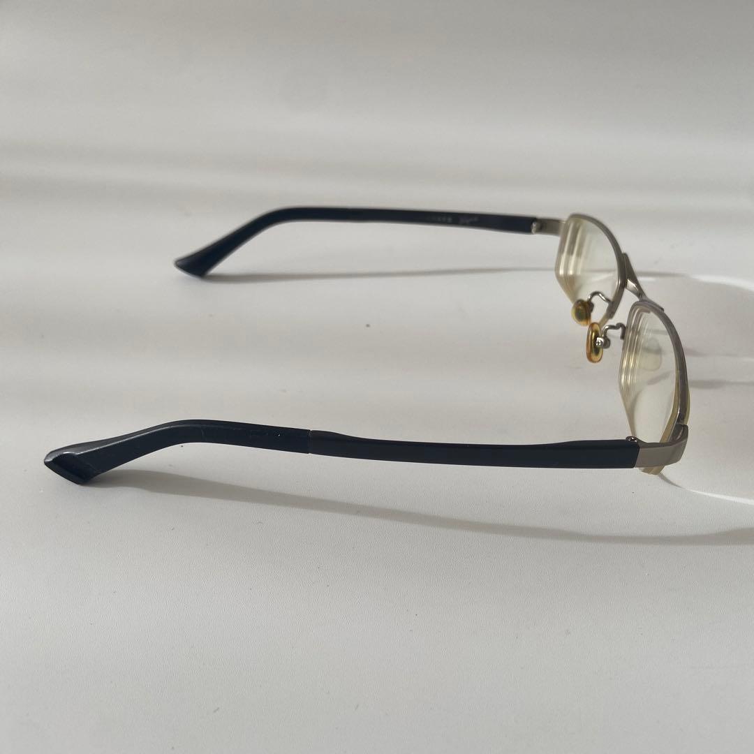 OWNDAYS Kmoriyama 度付きメガネ KM1112 シルバー/ブラッ - メルカリ