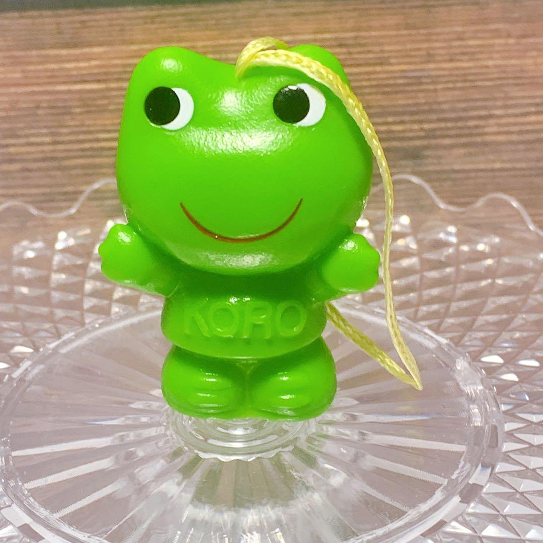 昭和レトロ 当時物 カエル コロちゃんソフビ(指人形) - メルカリ