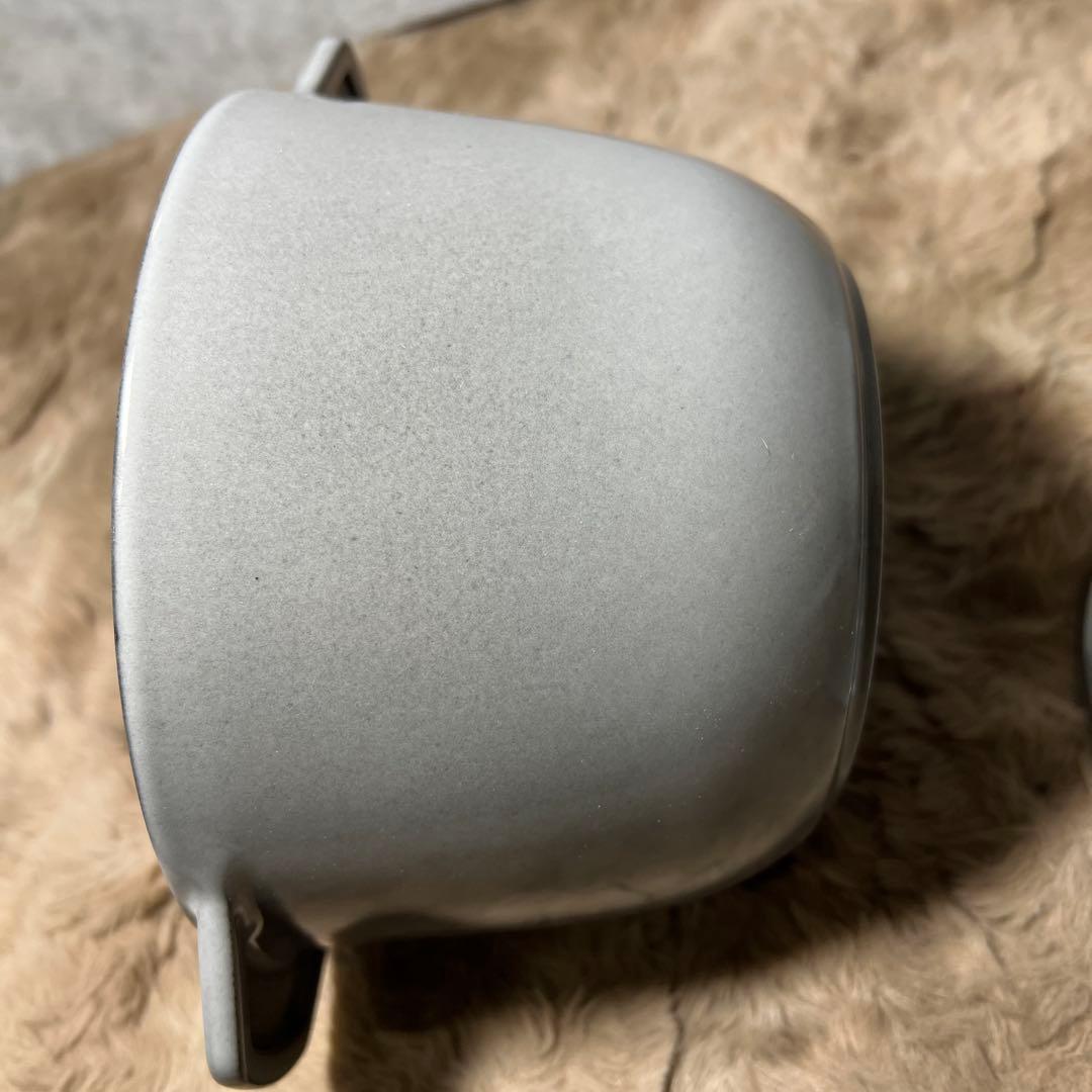 STAUB ラ　ココット de GOHAN M グレー 16cm 1.74L