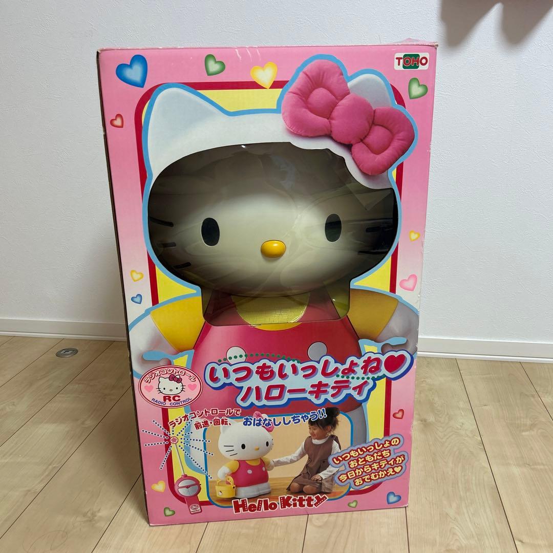 激レア／トーホー いつもいっしょね ハローキティ 巨大ラジコン - メルカリ