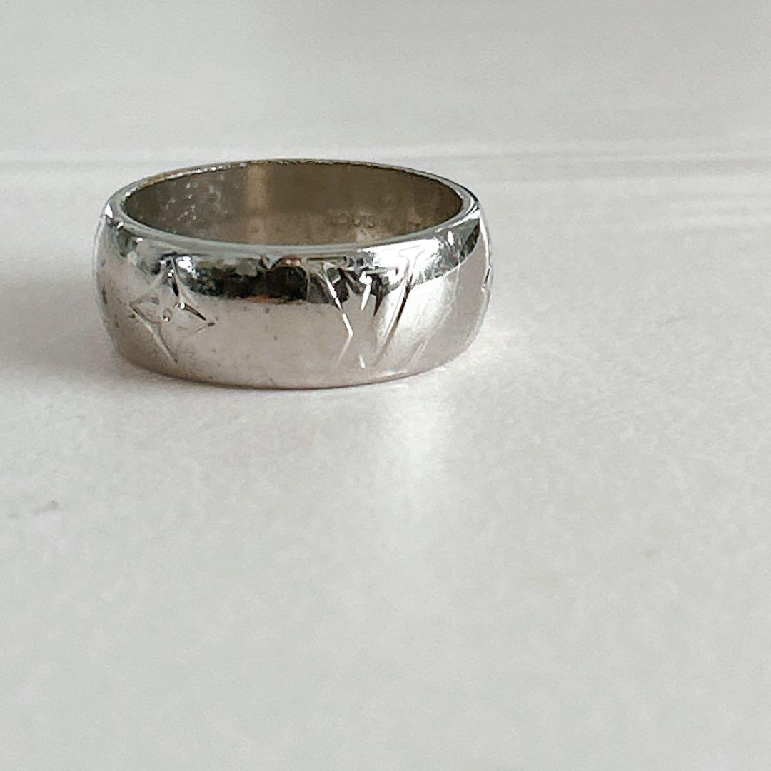 【LOUIS VUITTON】モノグラム リング⟡.* 大人気】Louis Vuitton☆LV バーグ・モノグラム リング (Louis Vuitton