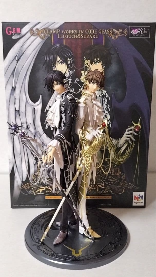 コードギアス CLAMP works in ルルーシュ&スザク フィギュア - メルカリ