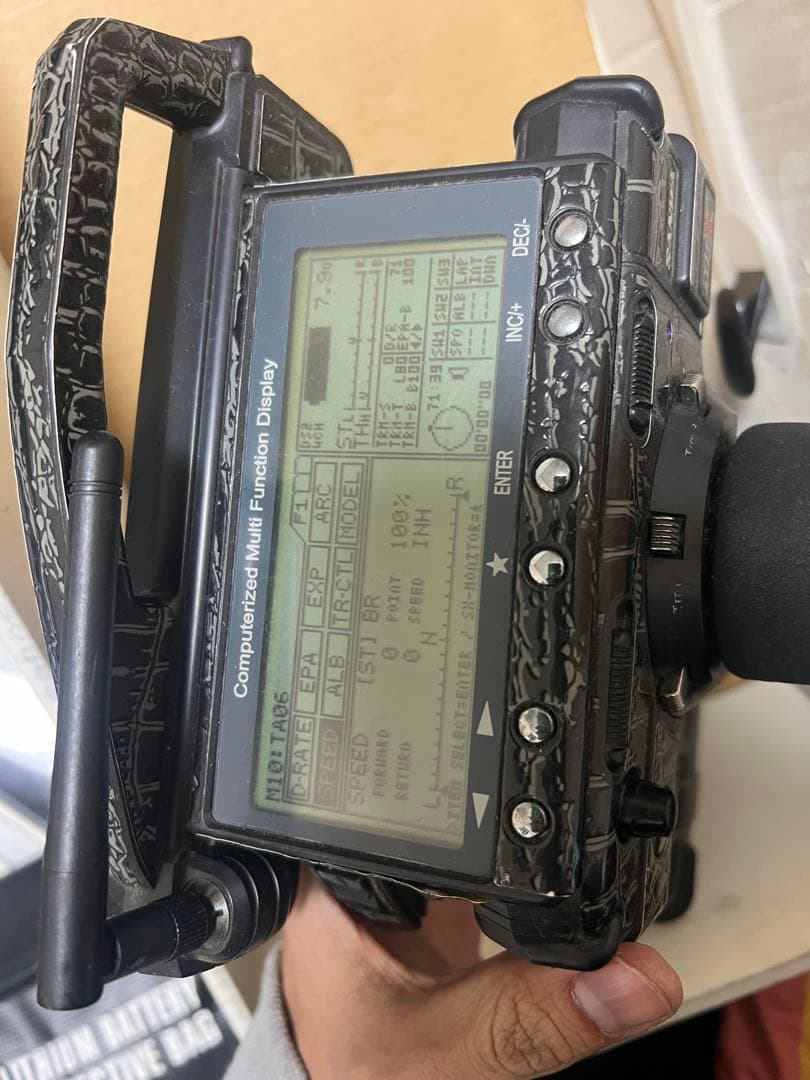 SANWA M11X ブラック ラジコン 送信機 互換受信器 - メルカリ