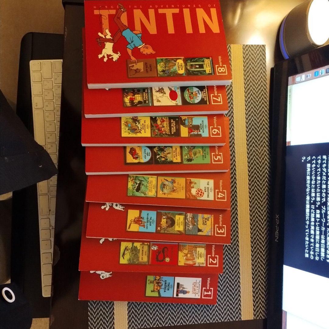 THE ADVENTURES OF TINTIN 全8巻セット - メルカリ