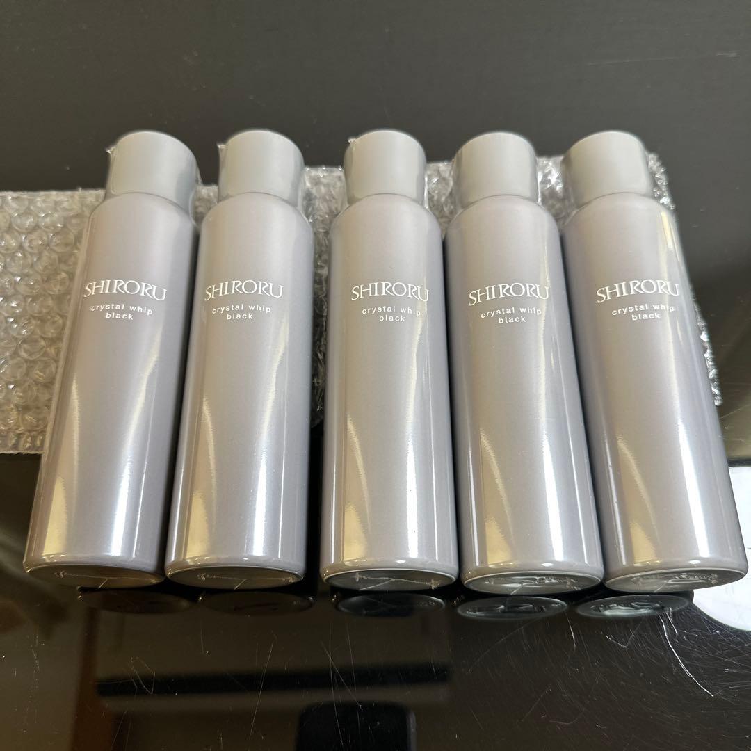 SIRORU クリスタルホイップ ブラック5本まとめ！ クリスタルホイップ ブラック｜SHIRORU(シロル)公式オンラインストア