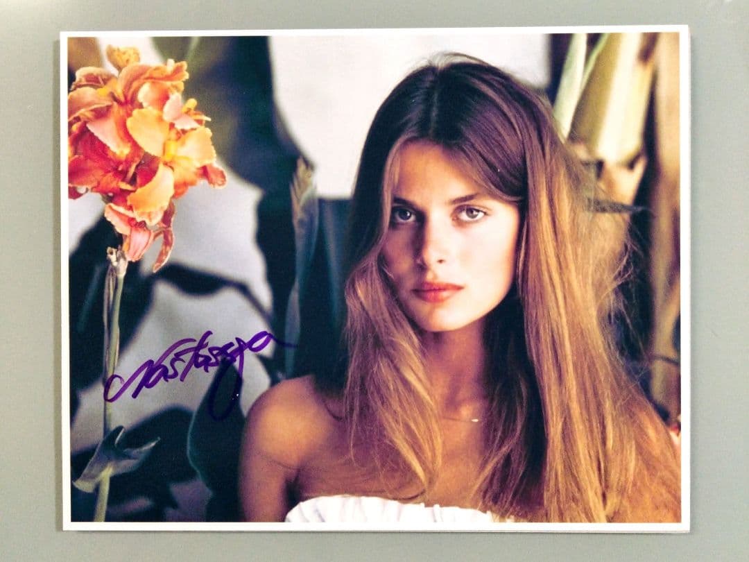 ナスターシャ・キンスキー直筆サイン入り超大型写真…Nastassja