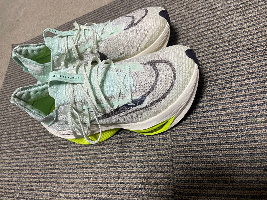 ナイキ アルファフライ2 ミントグリーン26cm ミントグリーン26cm