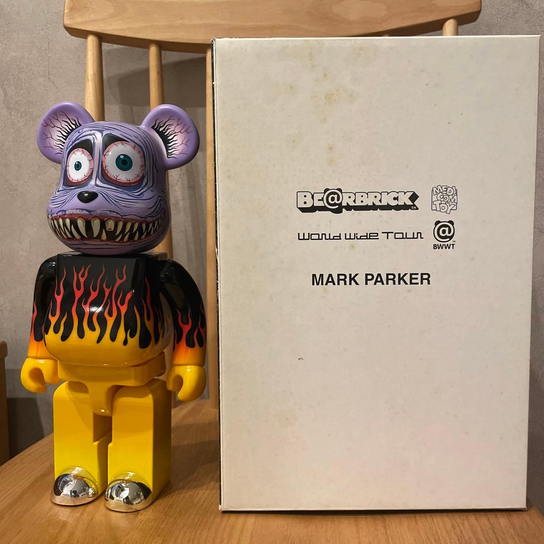 【期間限定値下げ】ベアブリック　bear 400% mark Parker 楽天市場】MEDICOM TOY(メディコムトイ) サイズ:400% ×MARK PARKER BE
