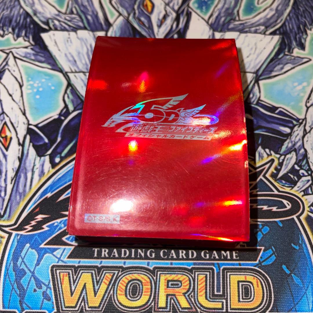 遊戯王 5D's スリーブ 赤 レッド - メルカリ