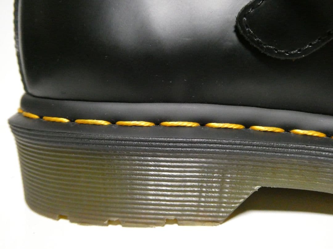 最大サイズUK6！極上美品！ドクターマーチンPOLLEYTバーストラップ