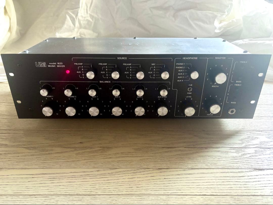 DJ機材 Urei 1620 MUSIC MIXER *ARS Modified UREI 1620 Rotary Mixer: Classic DJ Gear - gearnews.com