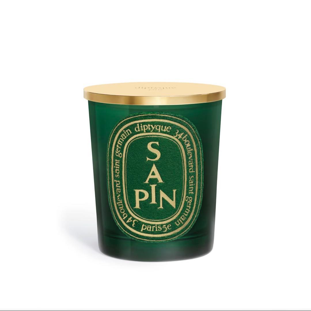 【新品未開封】Diptyque キャンドル sapin サパン190g Sapin (サパン) 限定版 - フレグランス テーパーキャンドル | Diptyque