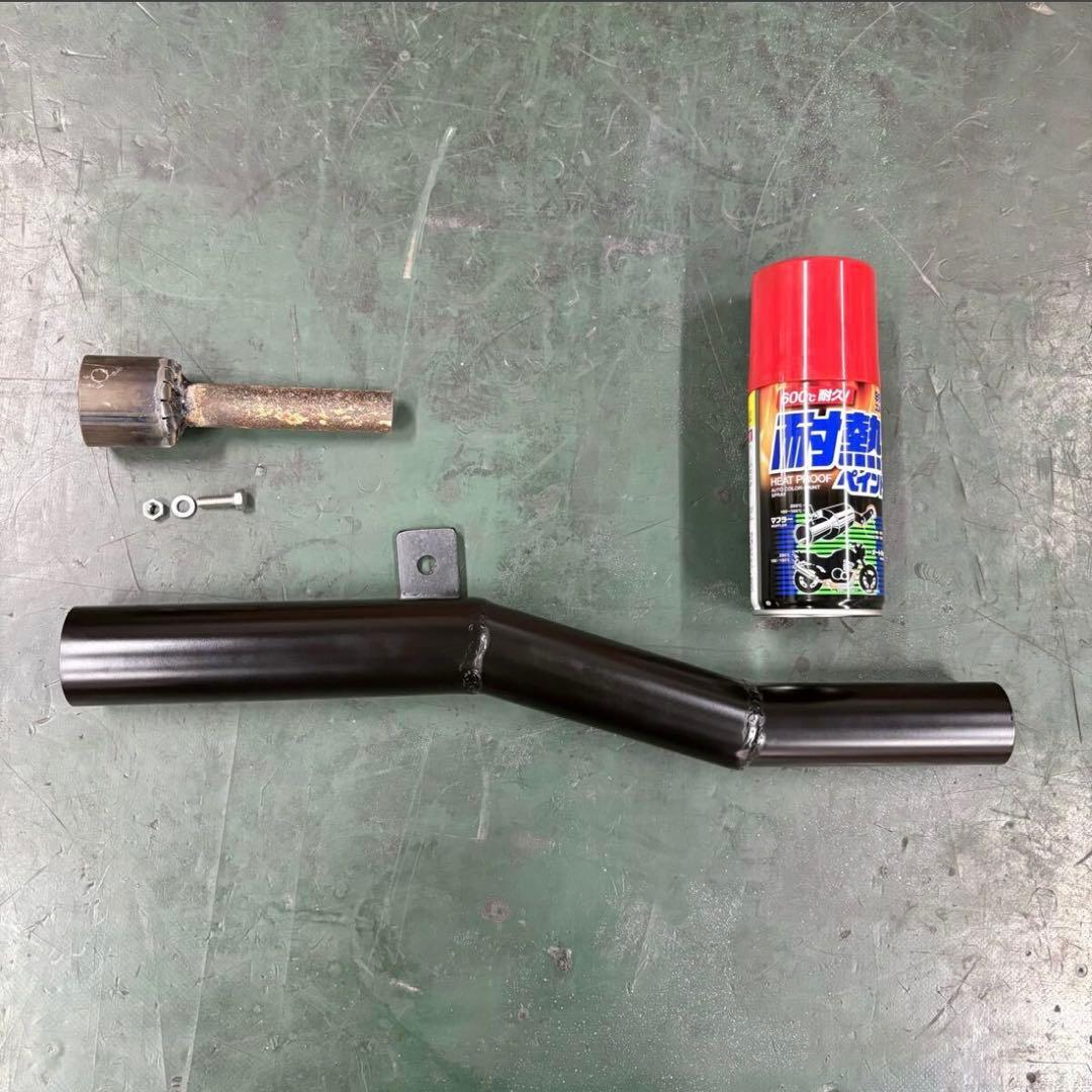 エストレア250 ワンオフヨシムラ風ショート菅スリップオン - メルカリ