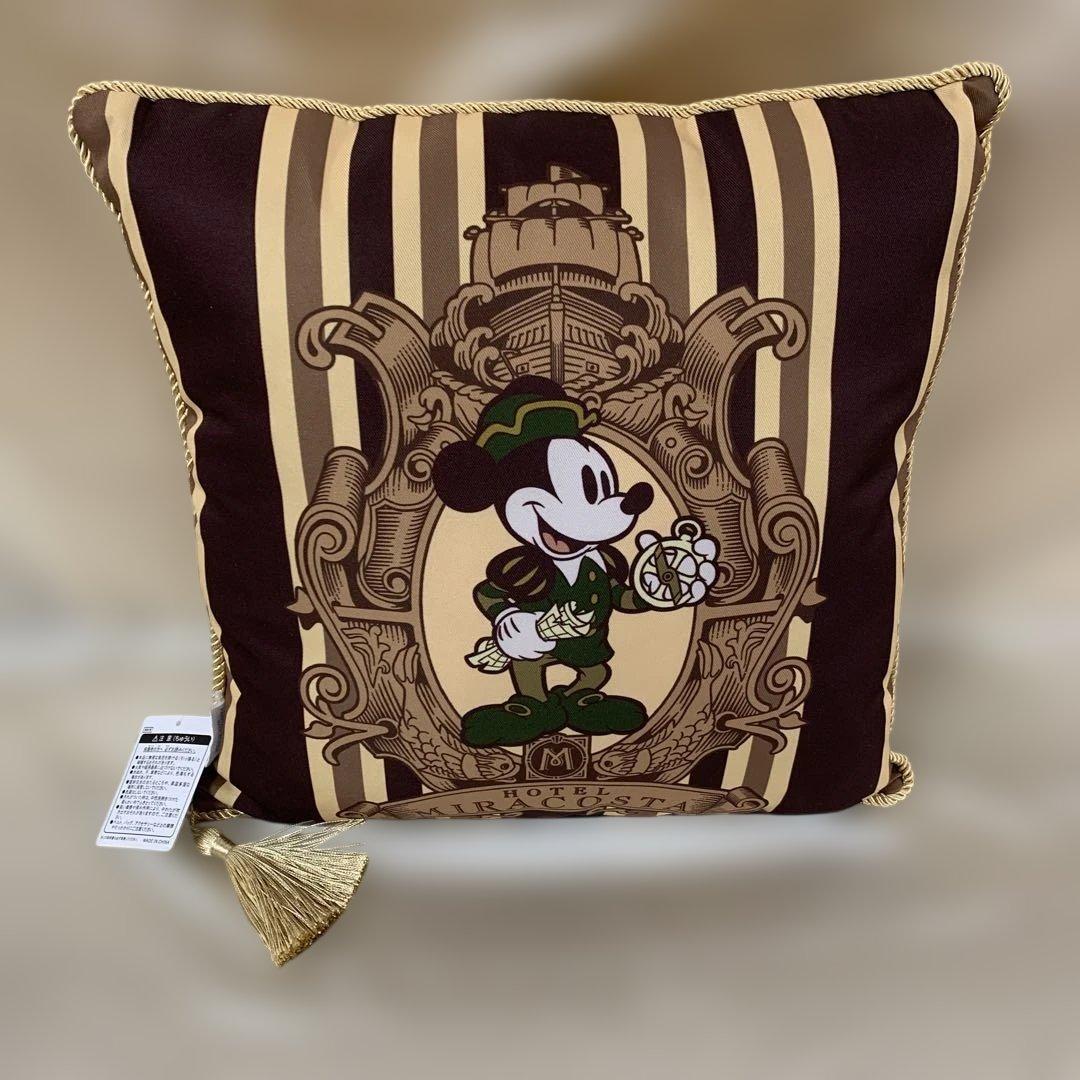 ミッキーマウス スクエアクッション 東京ディズニーシーホテル