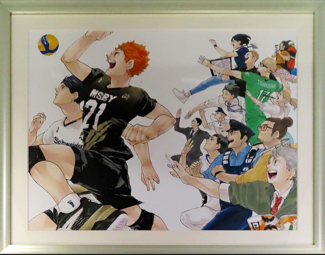 宮*佳様 ハイキュー 複製原画 ジャンプフェスタ ハイキュー!!』新規描き下ろしビジュアル新グッズが〈ジャンプフェスタ