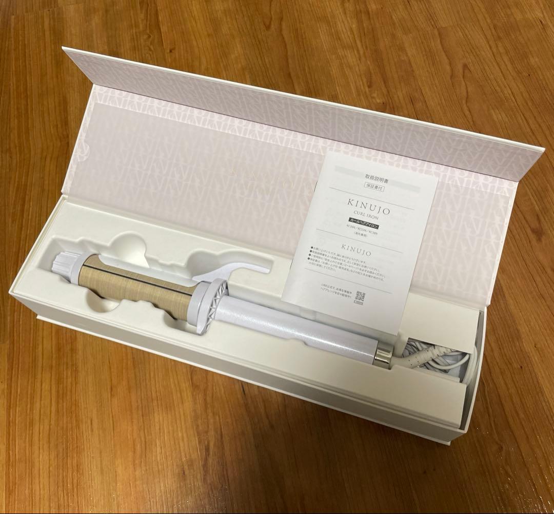 KINUJO Curl 〜絹女カール〜 カールアイロン　38mm 絹⼥〜KINUJO〜CURL IRON(カールアイロン) 38mm | rAd Online Shop