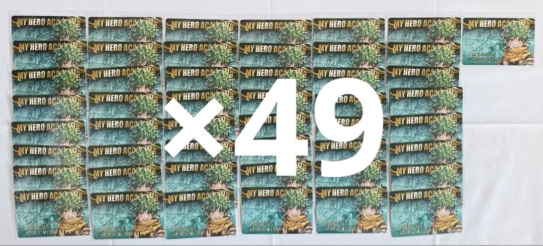 緑谷出久 オールマイト ヒロアカ バースデイコレクションカード2026