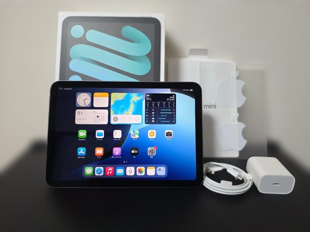 iPad mini 第6世代 スペースグレイ 64GB iPad mini 6 Wi-Fi + Cellular 64GB - スペースグレイ [整備済製品