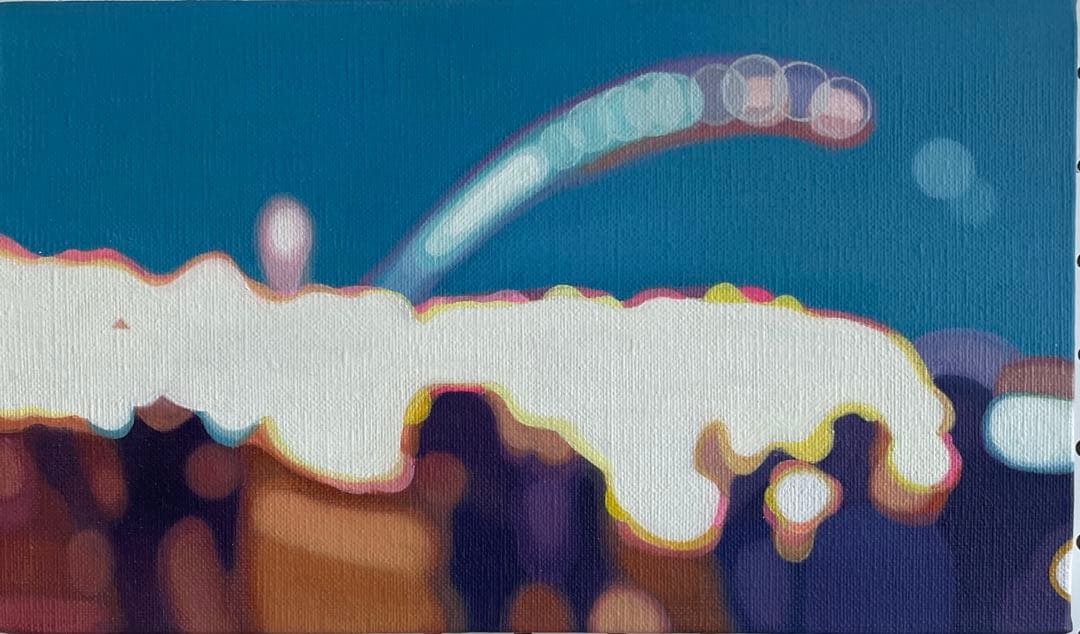 今村綾　「azure」 現代アート　検/奈良美智　村上隆　草間彌生