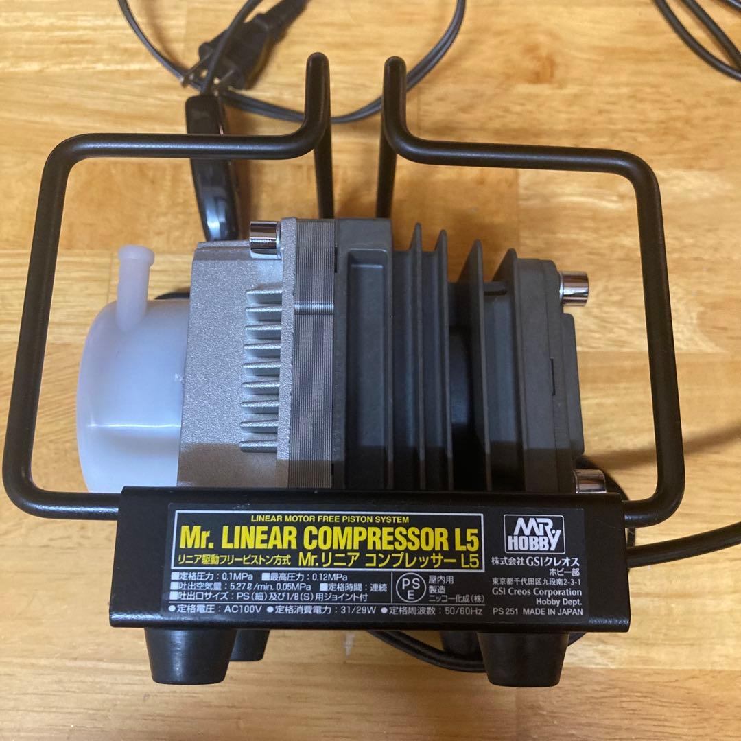 Mr.リニアコンプレッサーL5 ＋ ガンダムマーカー エアブラシセット
