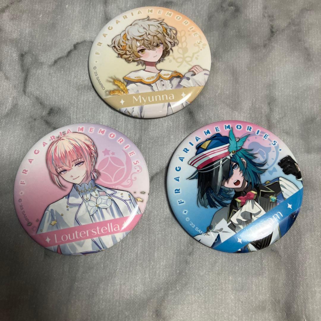 フラガリアメモリーズ トレーディング 缶バッジ セット まとめ売り