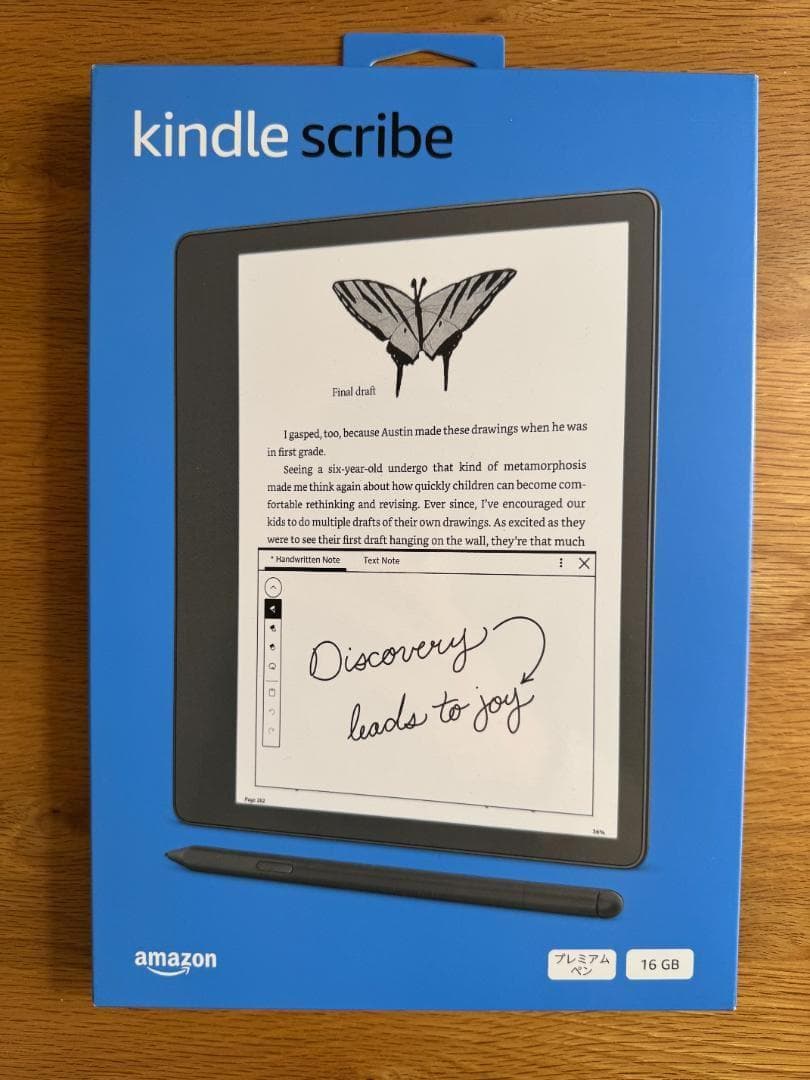 【新品未使用】Kindle Scribe16GB プレミアムペン付 2022年版 中古】Amazon Kindle Scribe (2022) 16GB プレミアムペン付き【大宮