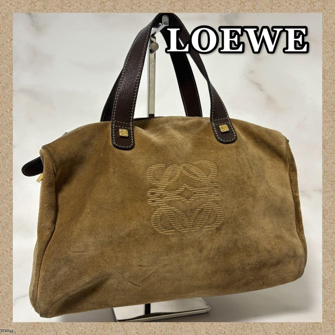 moamoa❣️ロエベ＊ハンドバッグ＊スウェード✨ LOEWE スウェードバッグ - 名古屋 Snap Magazine | スナマグ