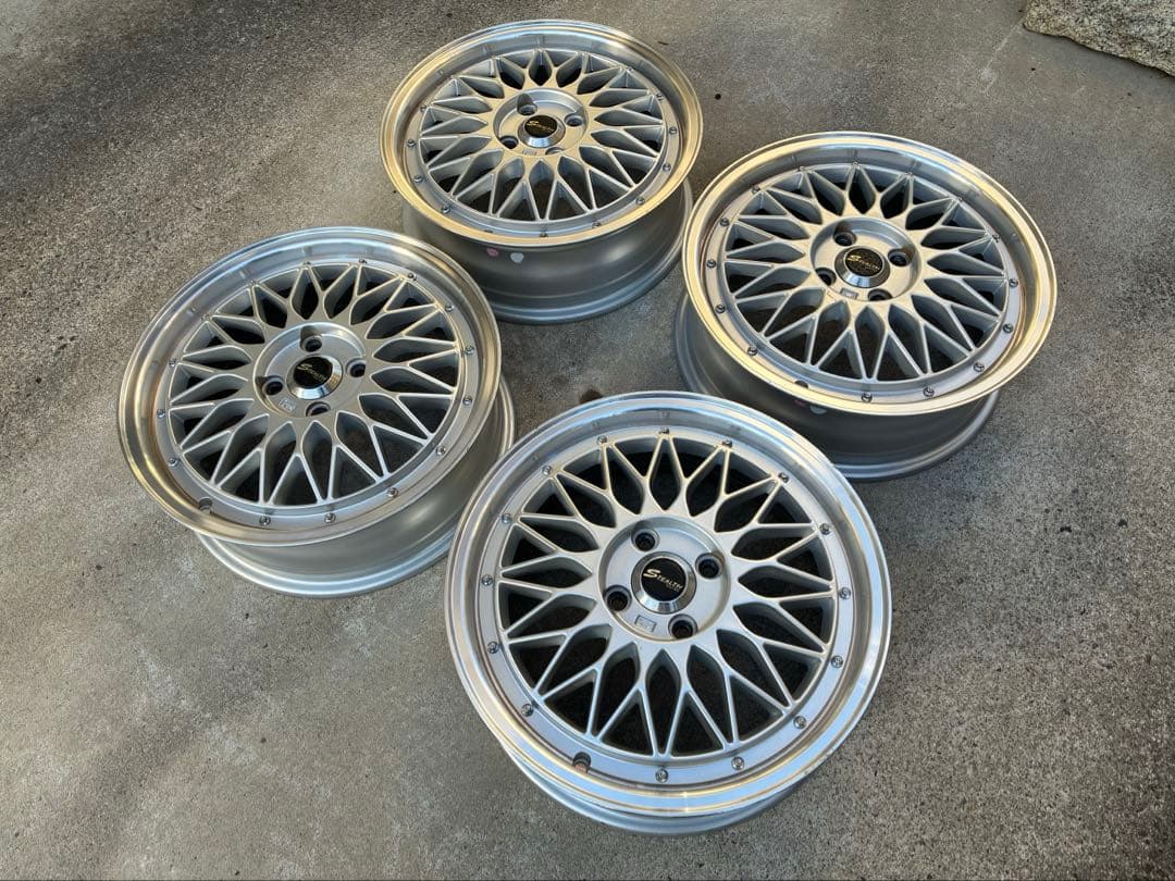 S*a様 ステルスレーシングホイール　ME01 16×5.5J 4本 深リム