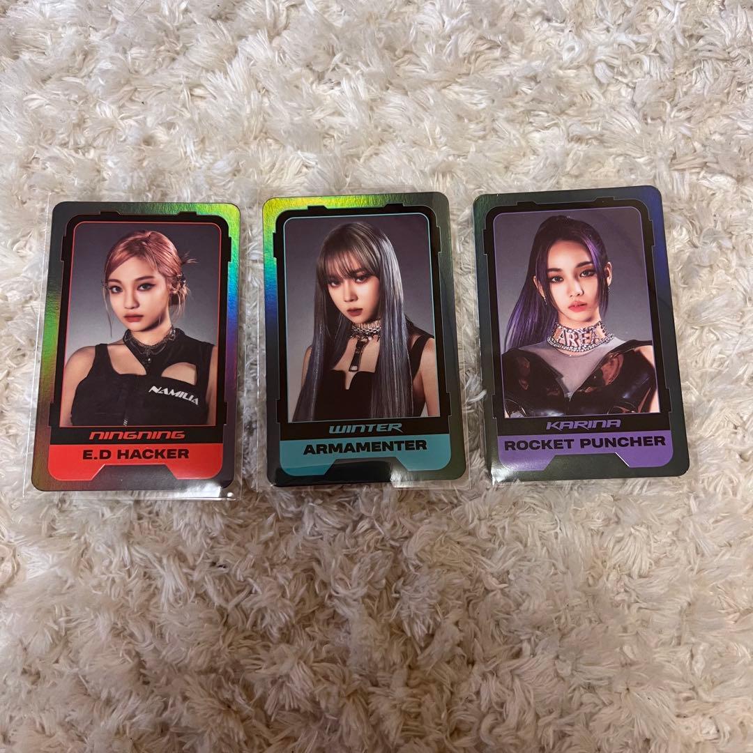 バラ売り可】aespa トレカ セット カリナ・ウィンター・ニンニン