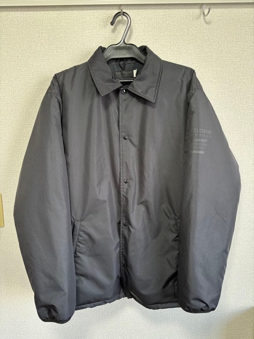 トロフィークロージング コーチジャケット ウインドブレーカー L(40) 黒 楽天市場】TROPHY CLOTHING トロフィークロージング【TR24AW-502
