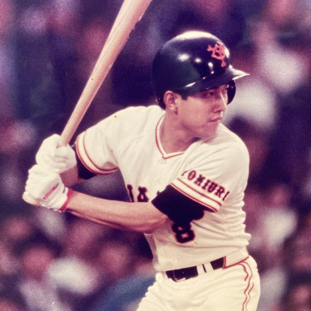 読売ジャイアンツ 原辰徳 現役時代 写真パネル - メルカリ