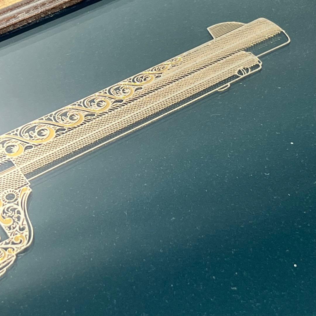 フランクリンミント コルト .45 ピースメーカー 純銀 純金 アート