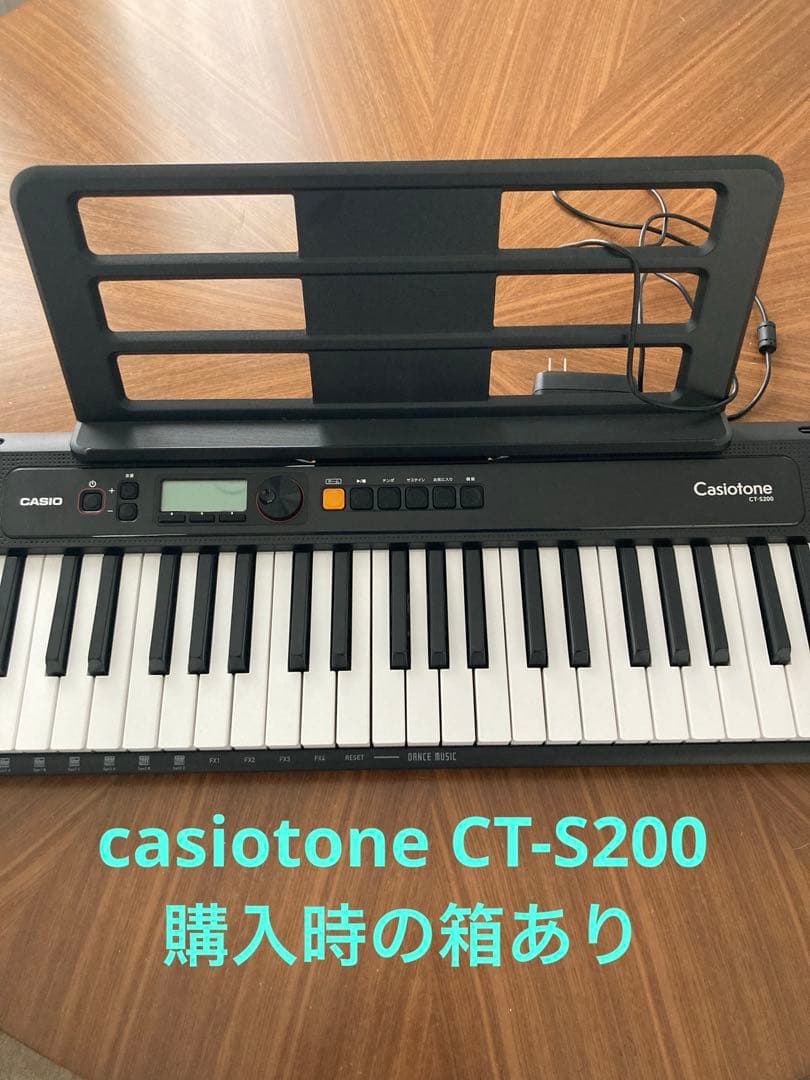 【お値下げ】CASIO CT-S200BK casiotone カシオトーン CT-S200BK | Casiotone | CASIO