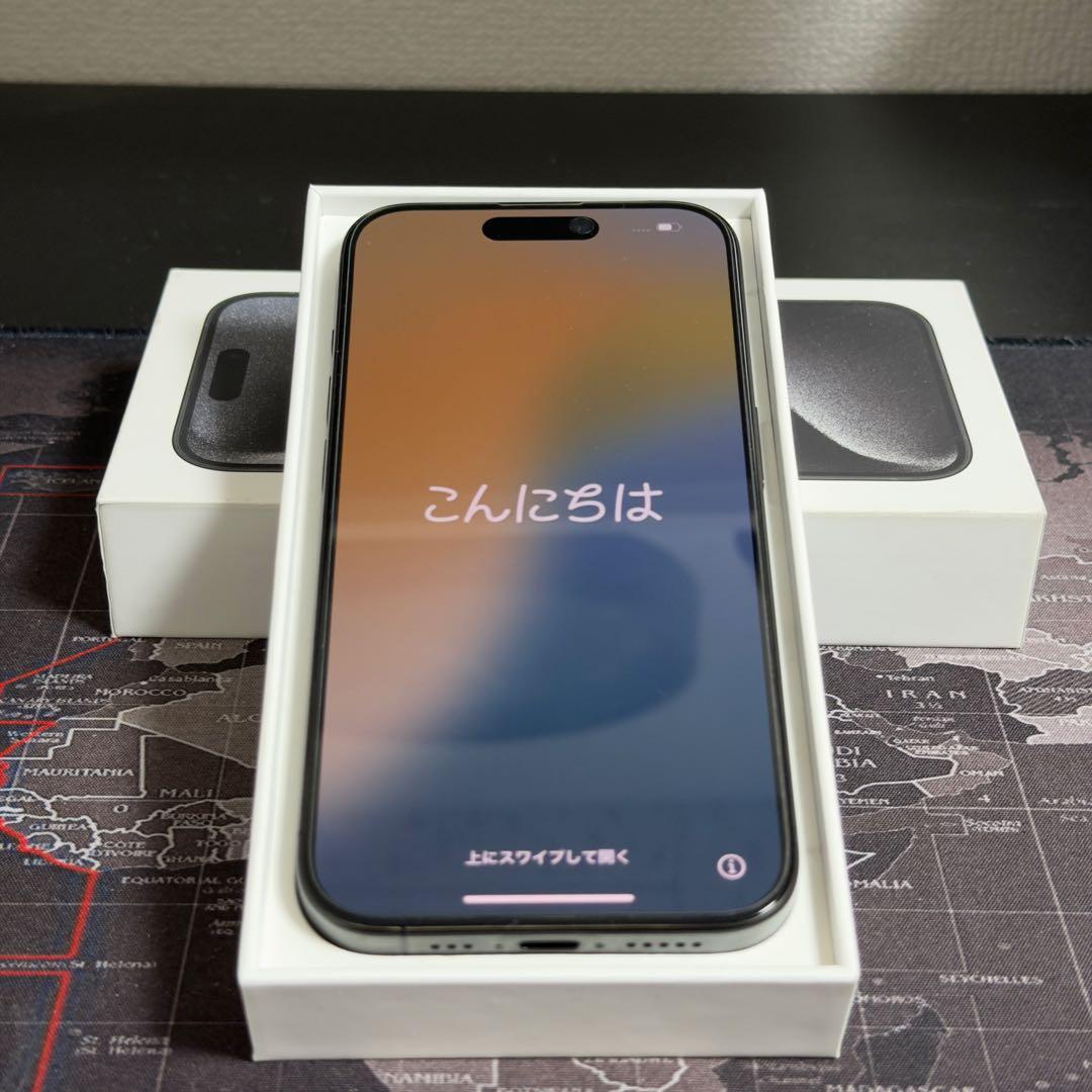Apple iPhone15Pro 128GB 極美品 Amazon.com: Apple iPhone 15 Pro, 128GB, Blue Titanium - Unlocked