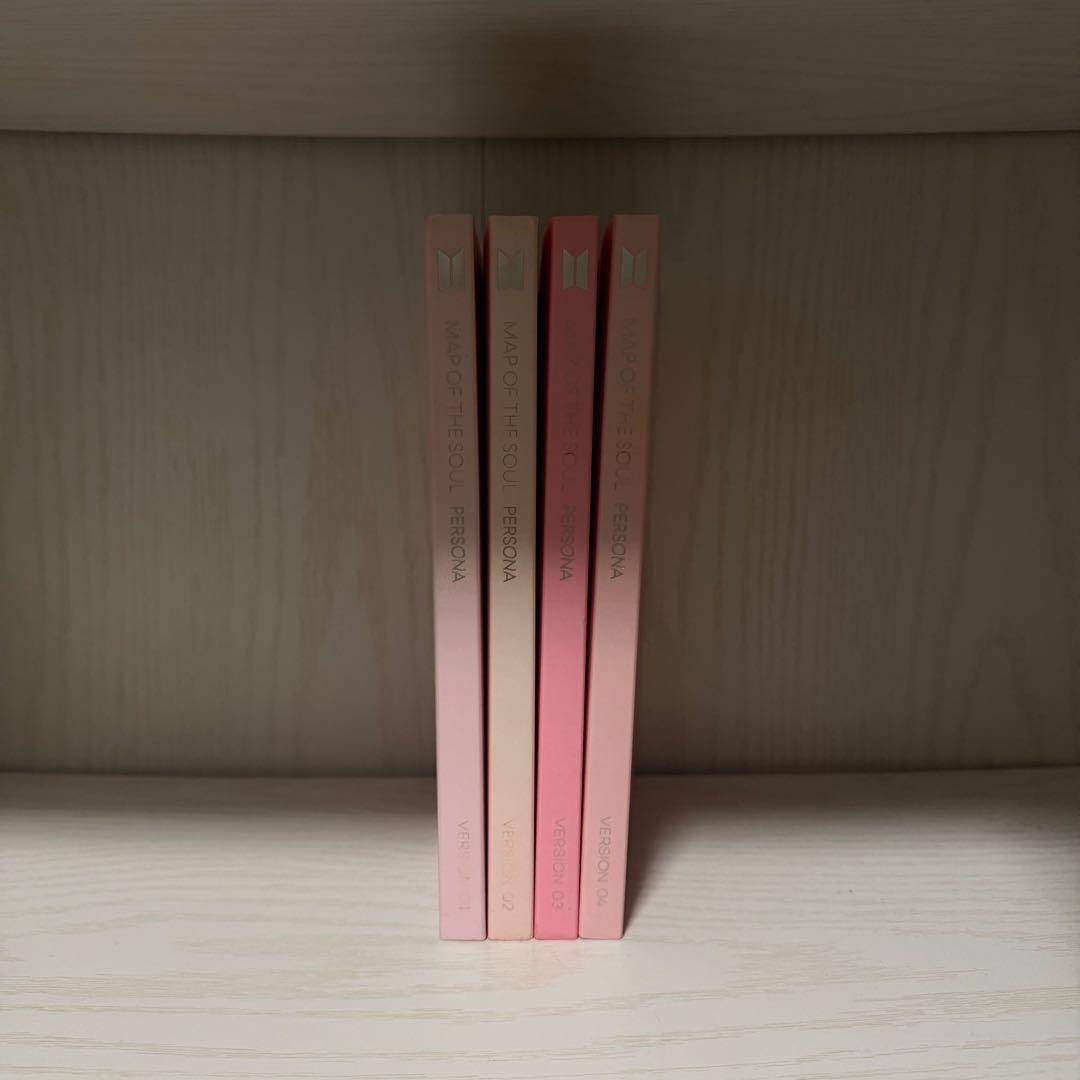 bts persona cd まとめ売り 4形態 - メルカリ